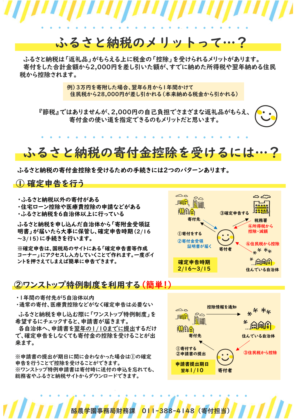 ふるさと納税とは?寄付金控除とは?